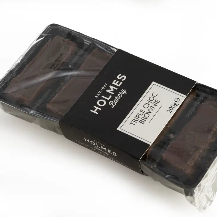 Holmes Bakery Triple Choc Brownie 200g