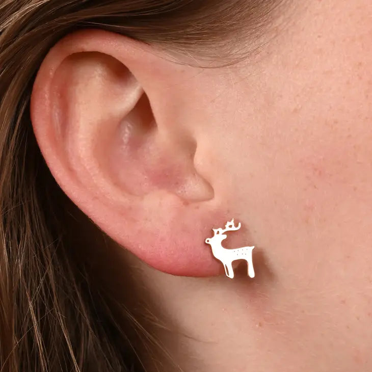 Reindeer Earrings