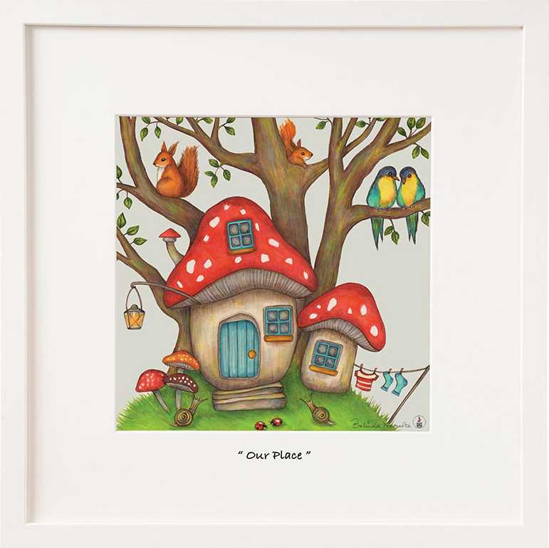Our Place Framed Print by Belinda Northcote
