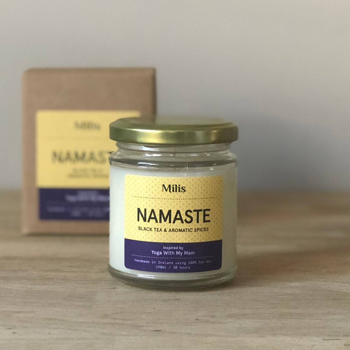 Milis Candle Namaste