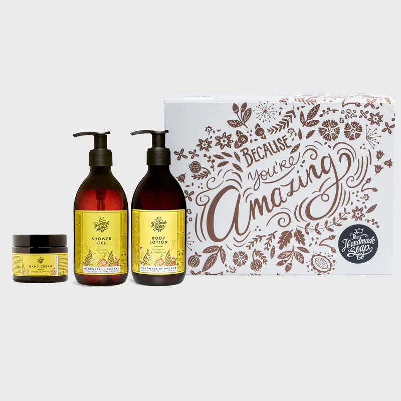 The Handmade Soap Company Gift Set - Because You're Amazing - NO GIFT BOX