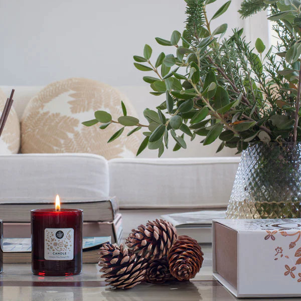 The Handmade Soap Company Candle CINNAMON, CLOVE, NUTMEG + PINE - NO GIFT BOX
