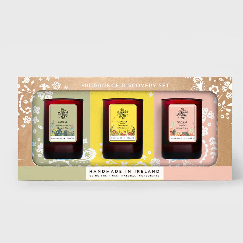 The Handmade Soap Company Candle Trio - NO GIFT BOX