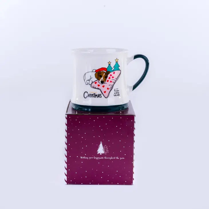 Festive Dog Mug