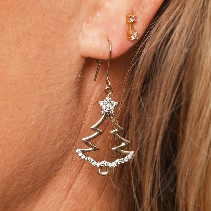 Christmas Tree Earrings