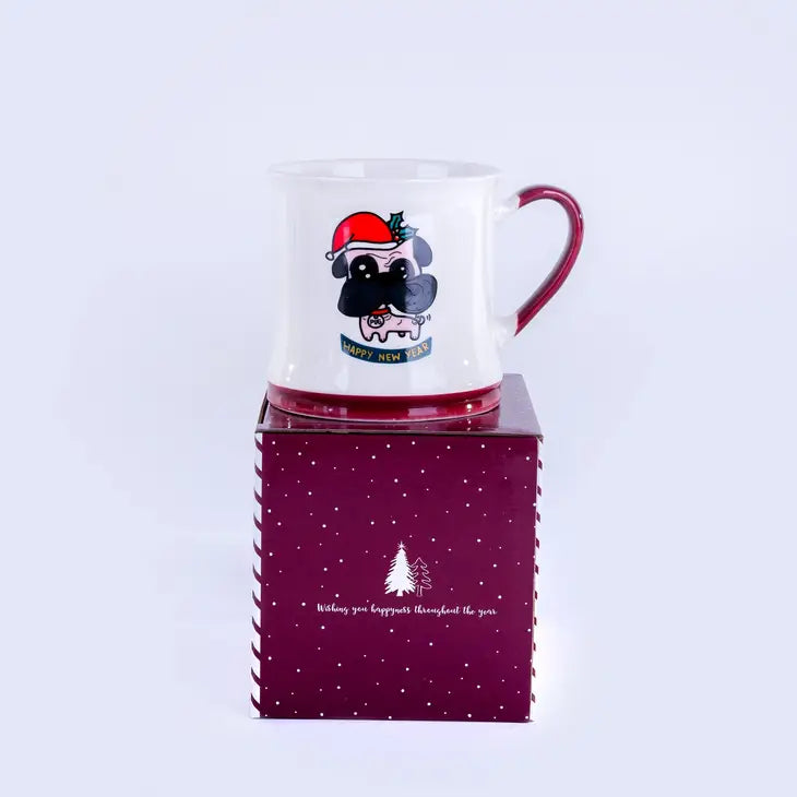Festive Dog Mug