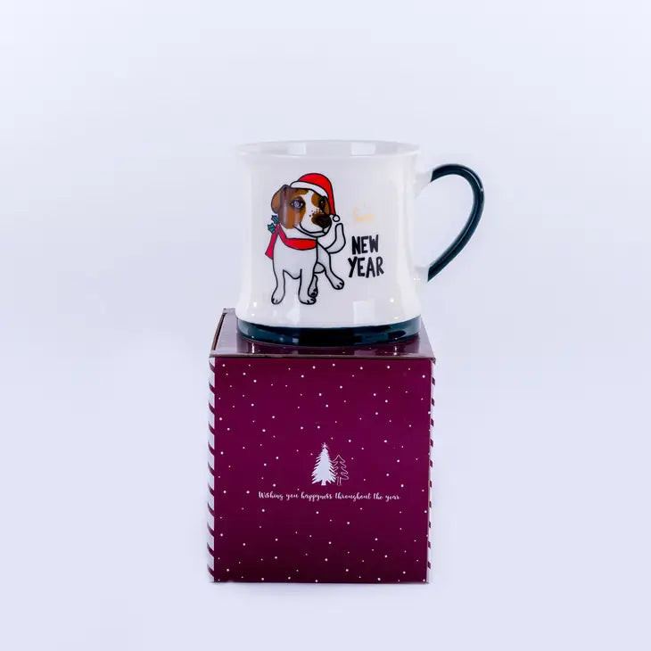 Festive Dog Mug