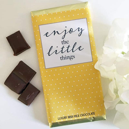 Enjoy the little things Milk Chocolate Bar