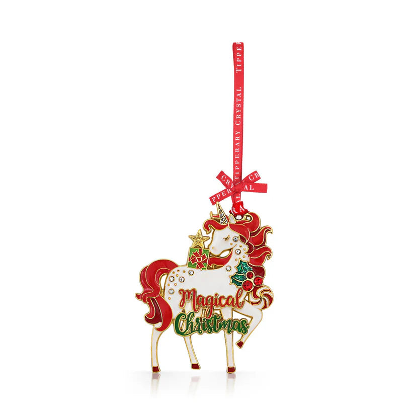 Tipperary Sparkle Unicorn Christmas Decoration