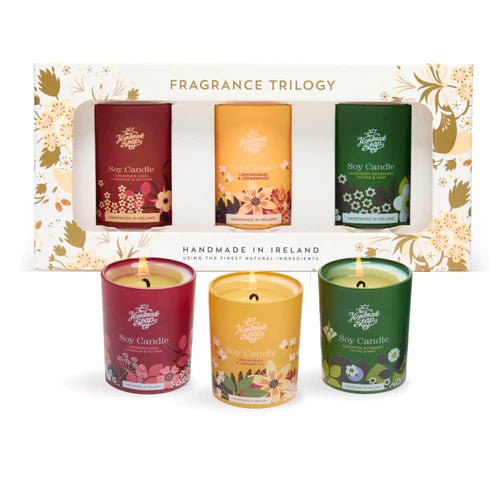 The Handmade Soap Company Candle Trio