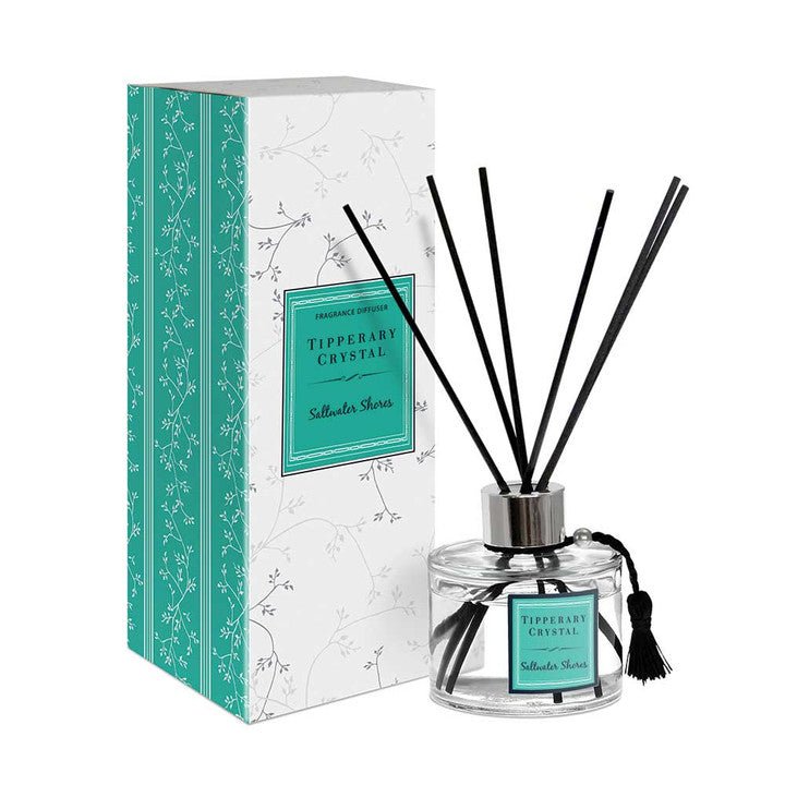 Tipperary Crystal Saltwater Shores Diffuser - NO GIFT BOX
