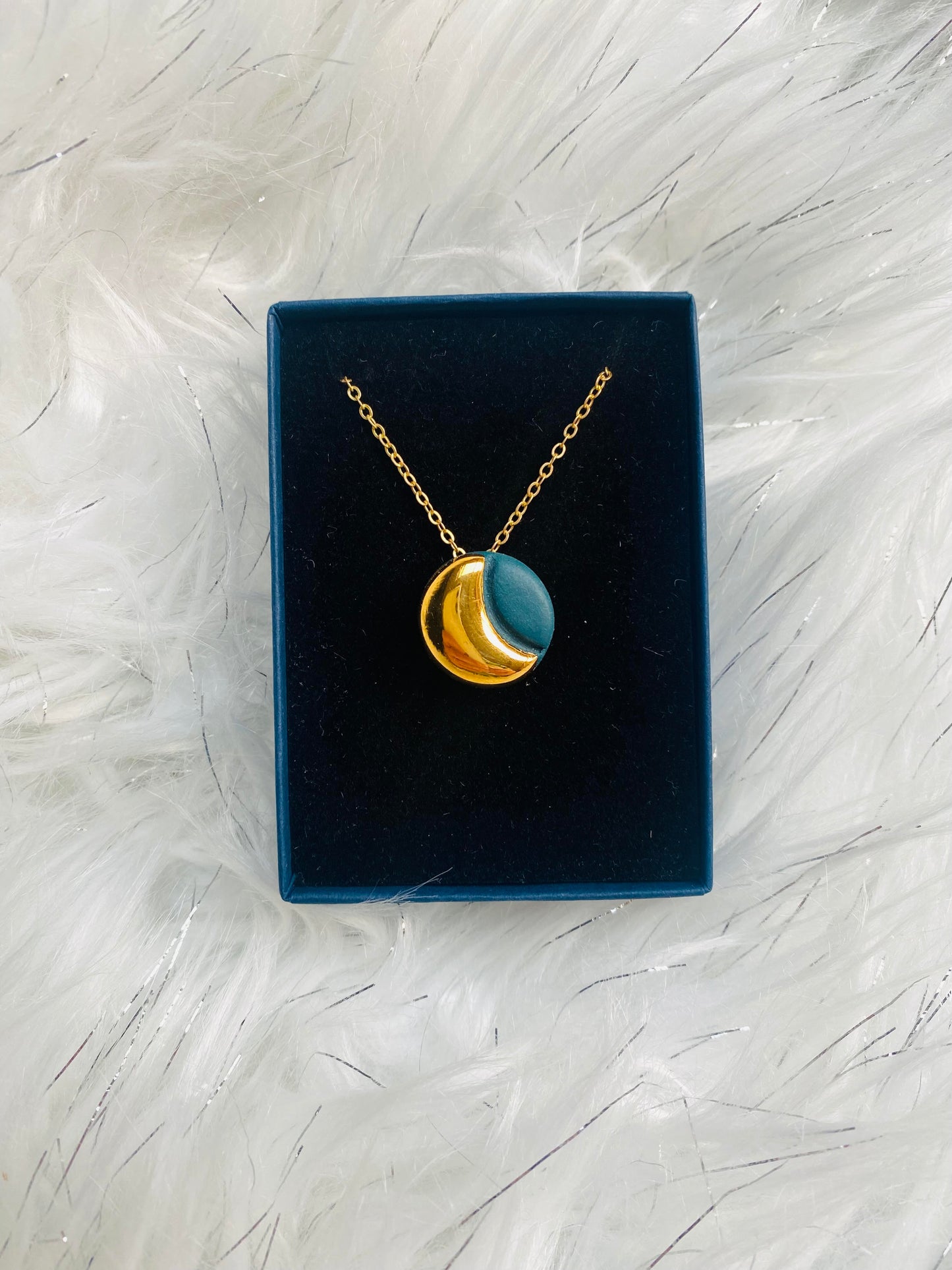 Phases of the Moon Necklace - NO GIFT BOX