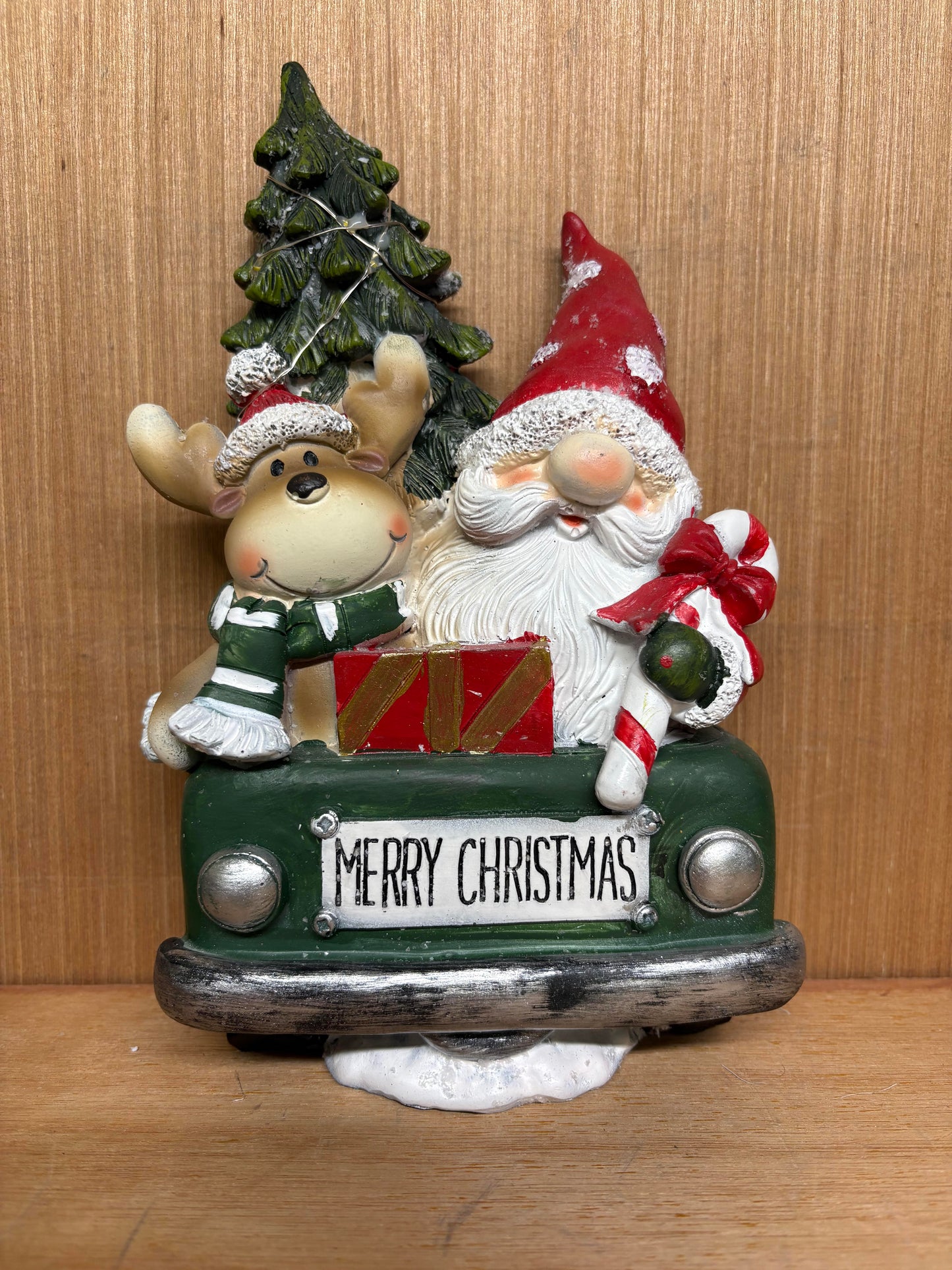 Santa with Reindeer