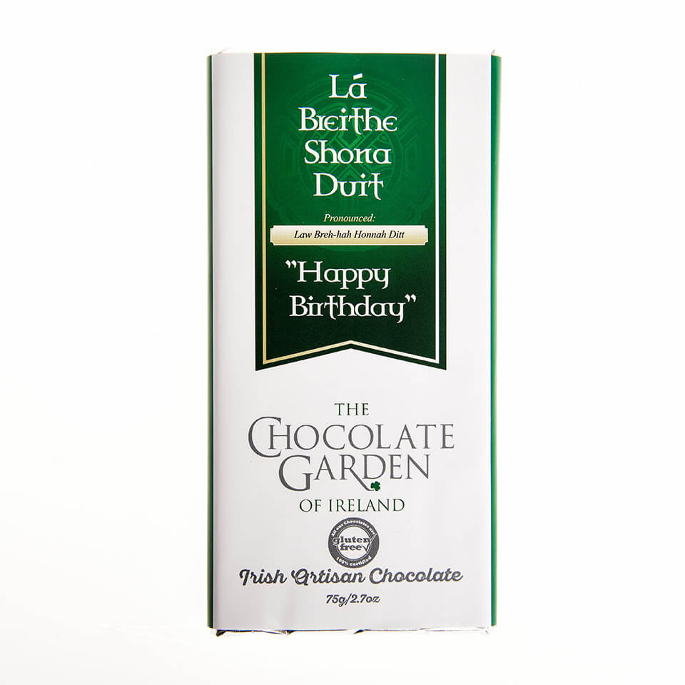 Traditional Happy Birthday Bar