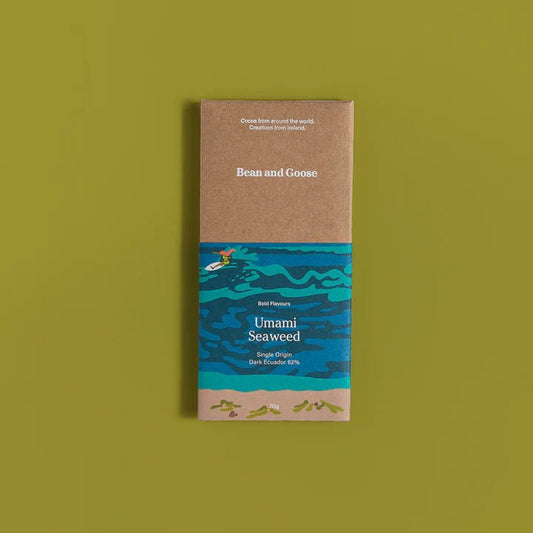 Bean and Goose Umami Seaweed Dark Chocolate Bar