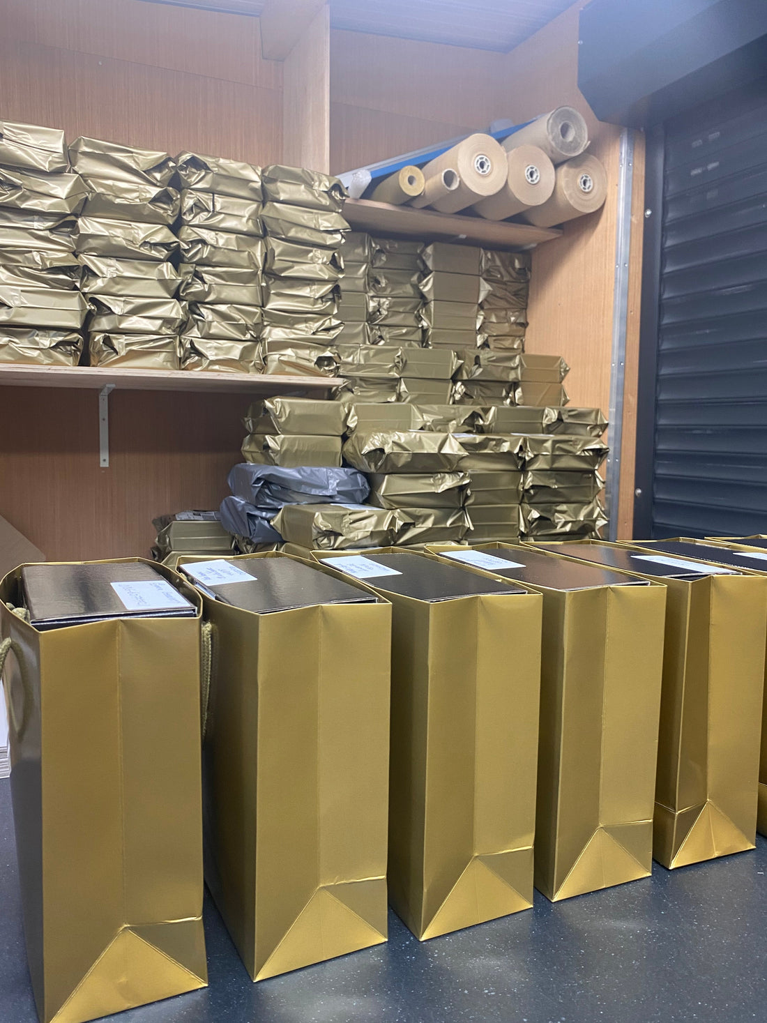A group of luxury Irish gift boxes for corporate team building and employee appreciation.