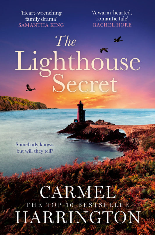 The Lighthouse Secret by Carmel Harrington book cover