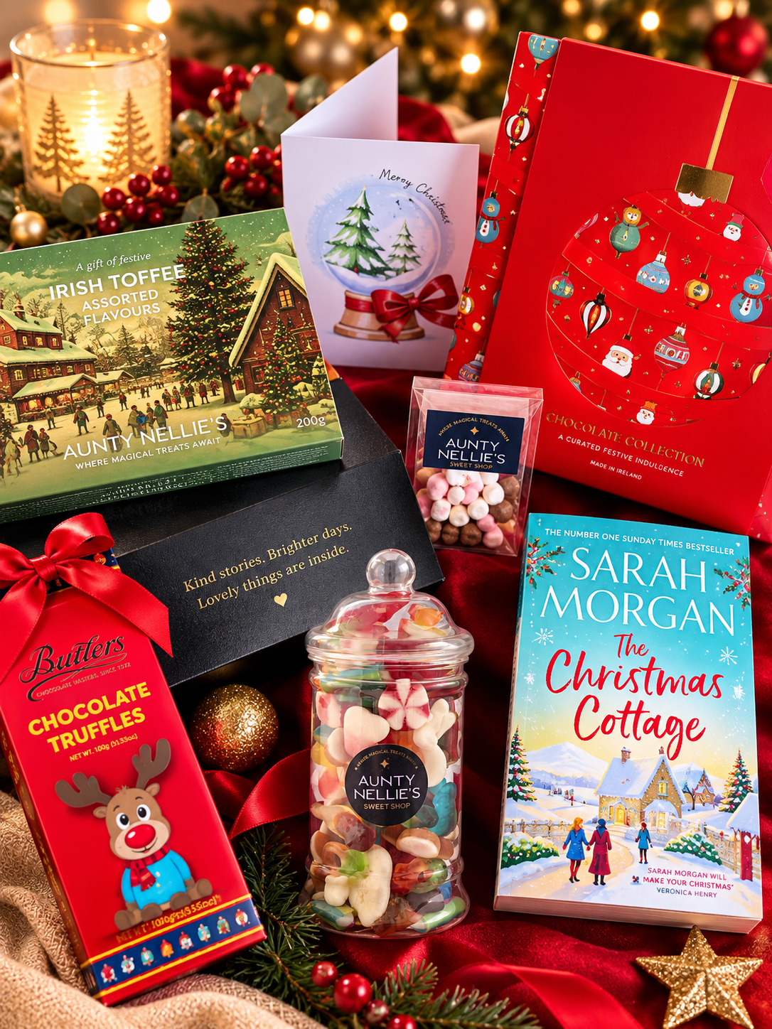 Christmas host gift hamper for visiting friends or family