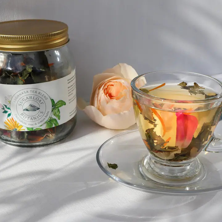 Sugarloaf Botanics Calendula, Rose and Lemon Balm Tea Blend