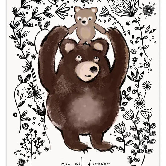 Be My Always A4 Print by Dusty Boy Designs