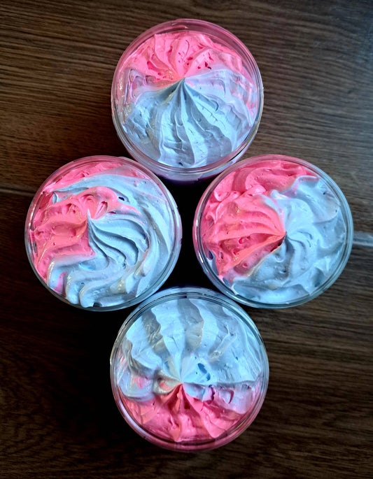 Fairly Snowey Shower Fluff/Whipped Soap