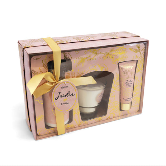 Tipperary Crystal Jardin Wild Roses Gift Set