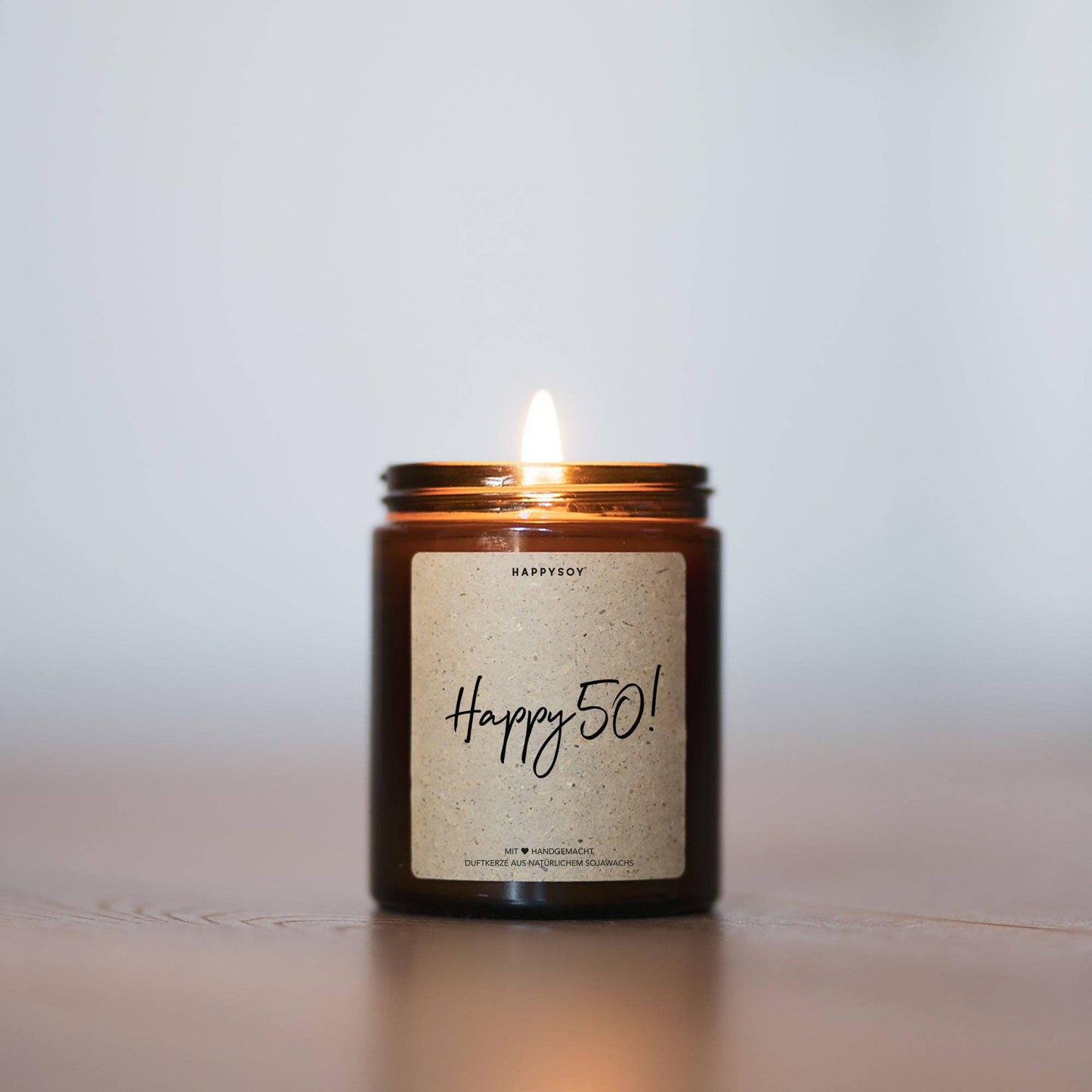 Happy 50 Birthday Candle