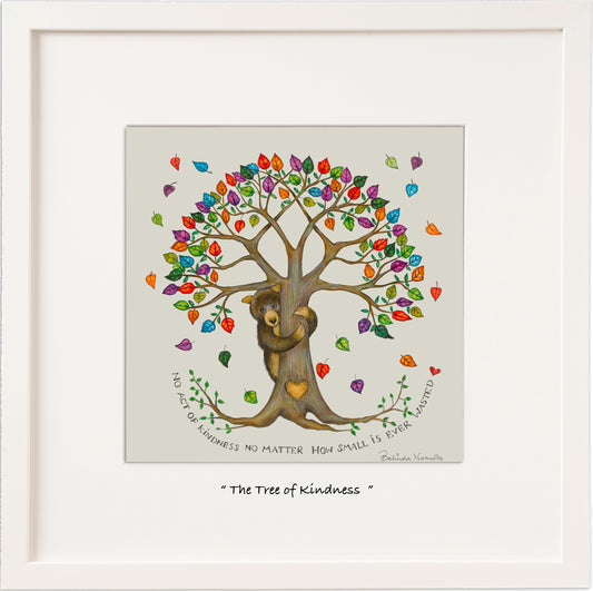 The Tree of Kindness Framed Print
