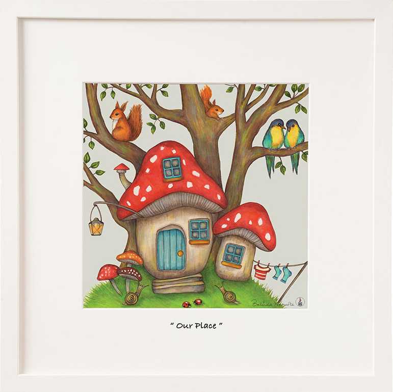 Our Place Framed Print by Belinda Northcote