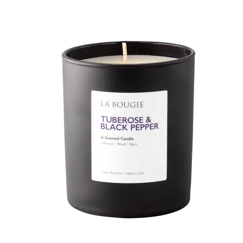 La Bougie Tuberose & Black Pepper Candle - NO GIFT BOX