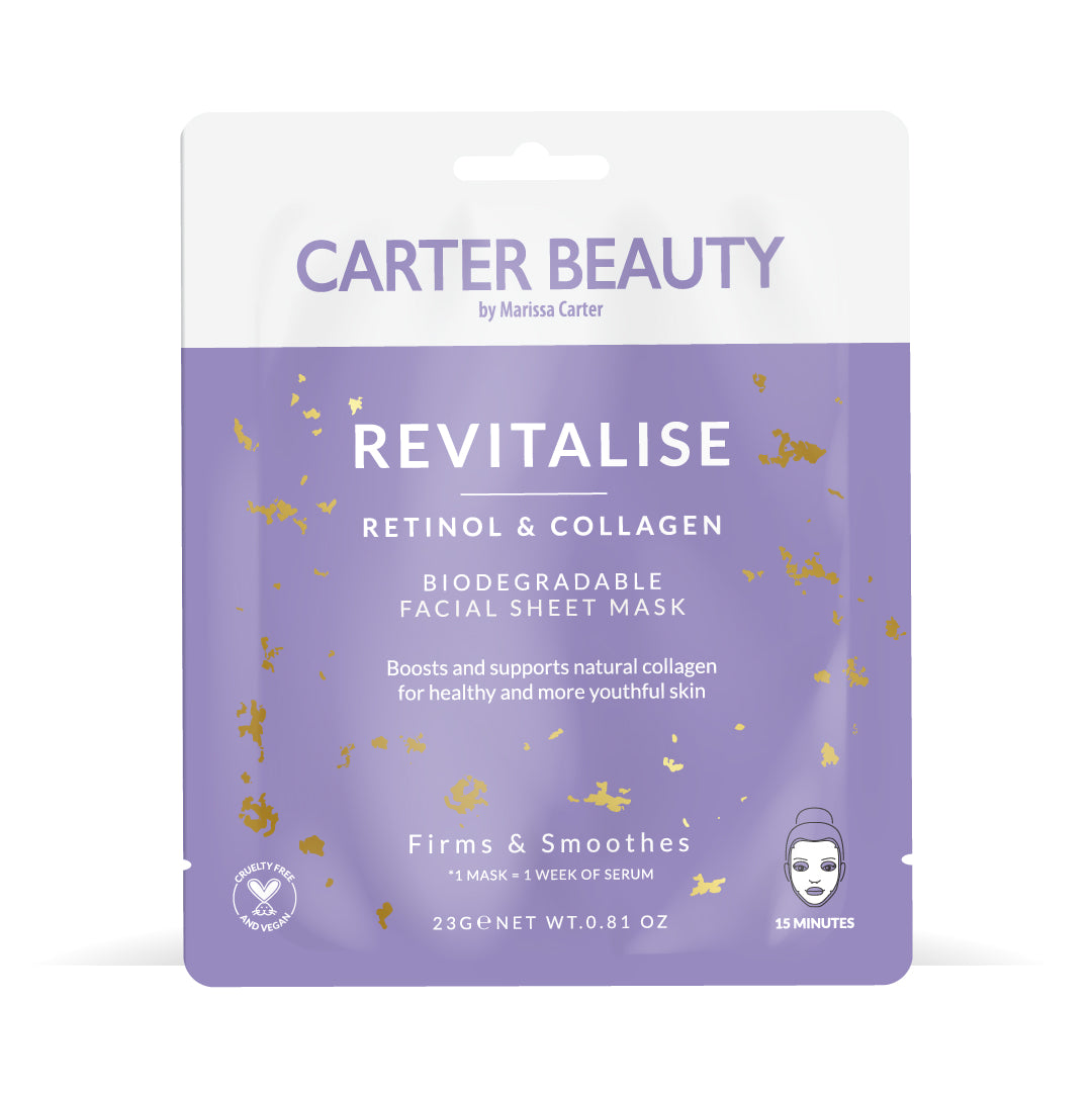 Carter Beauty Revitalise Facial Sheet Mask