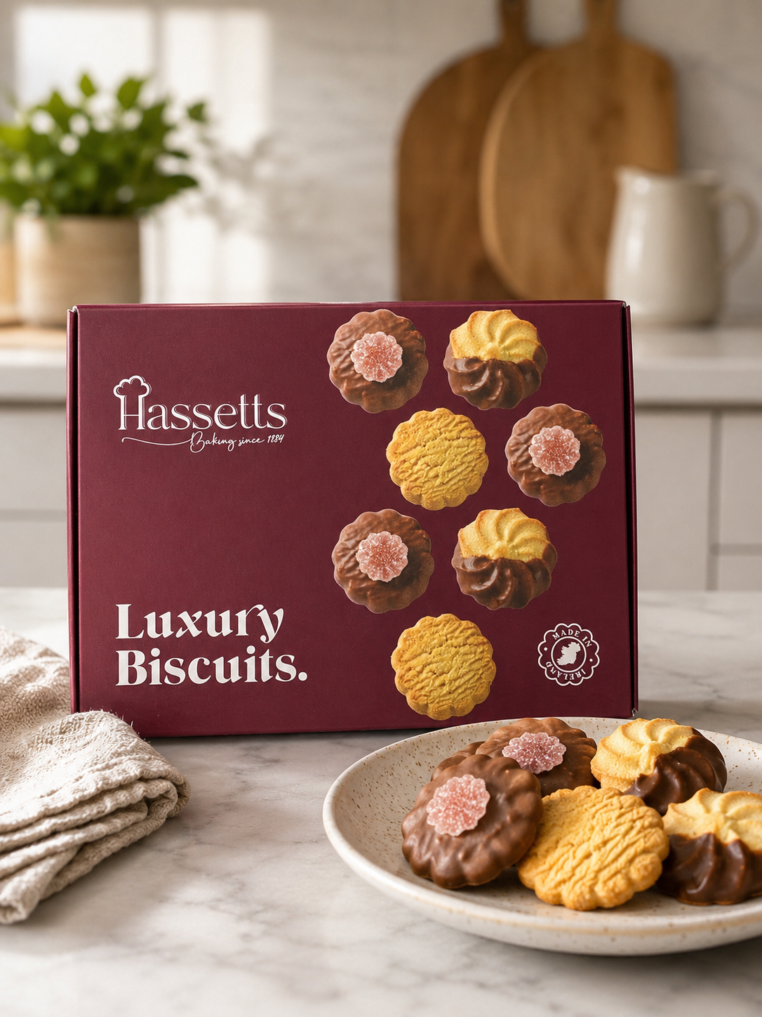 Hassetts Luxury Biscuit Box