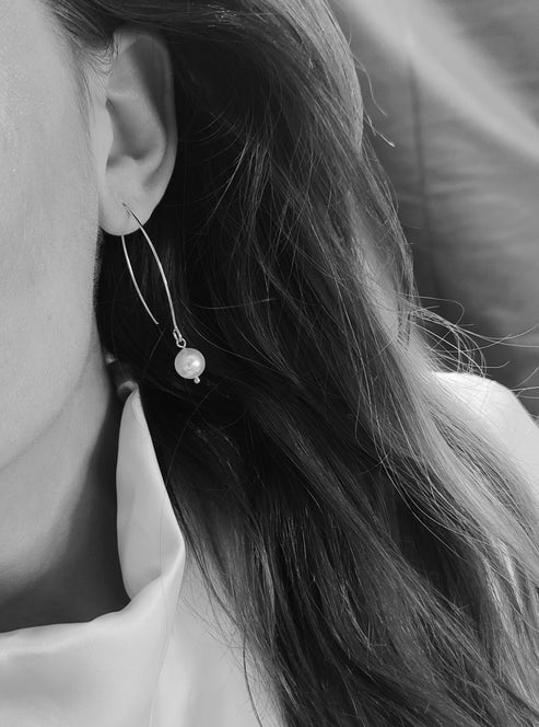 Kyna Maree Pearl Drop Earrings