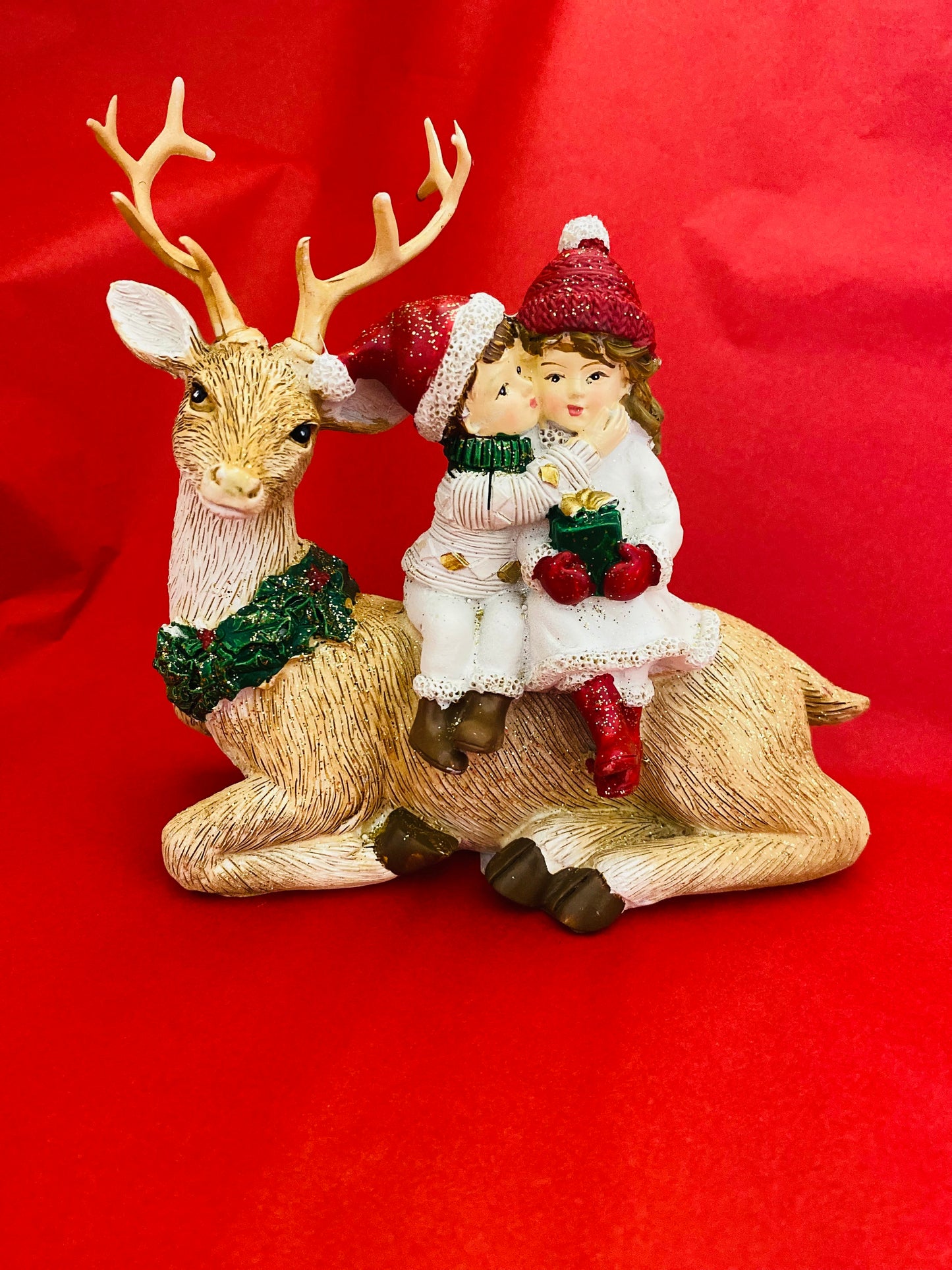 Reindeer with Children