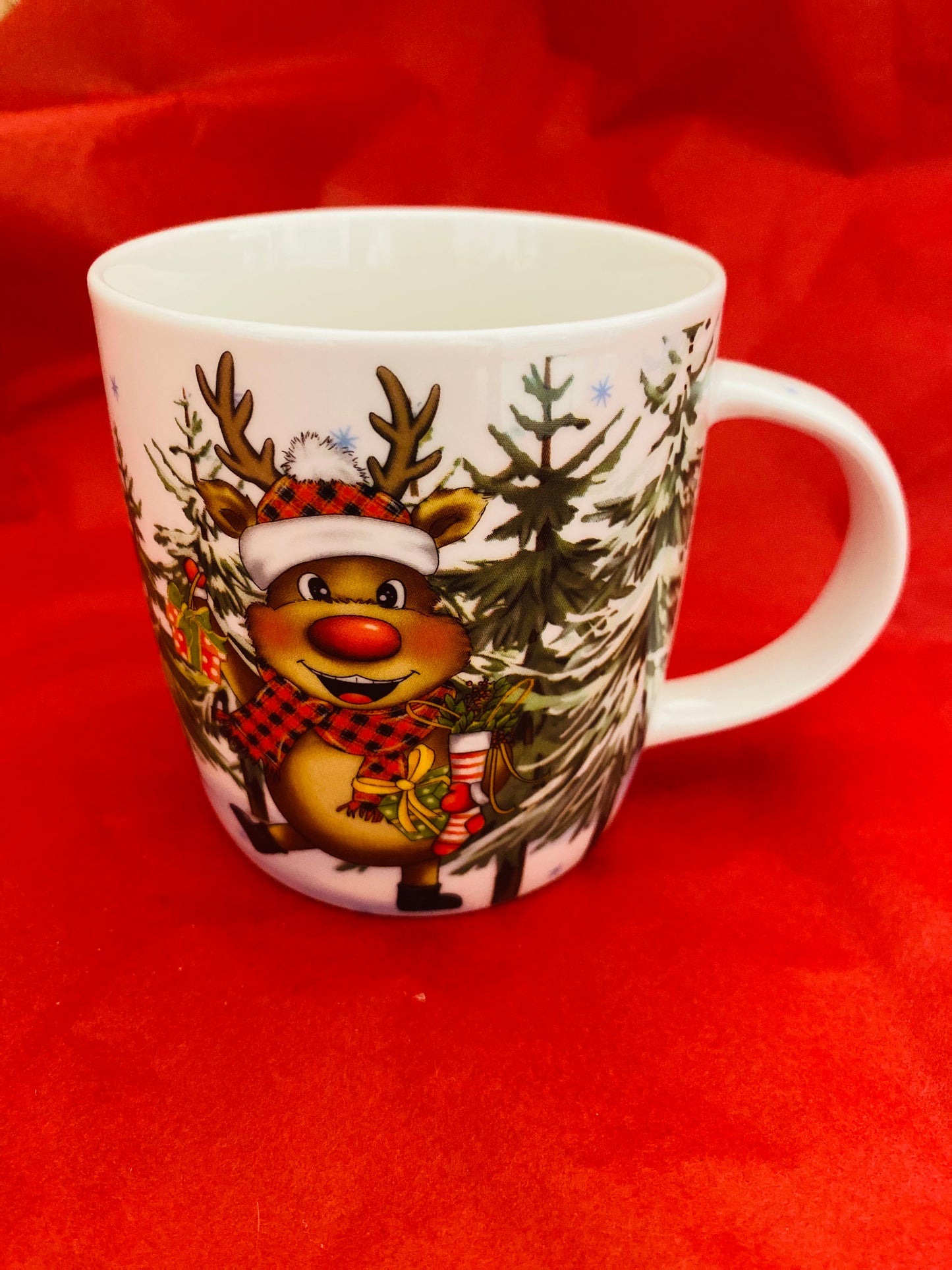 Festive Reindeer Mug