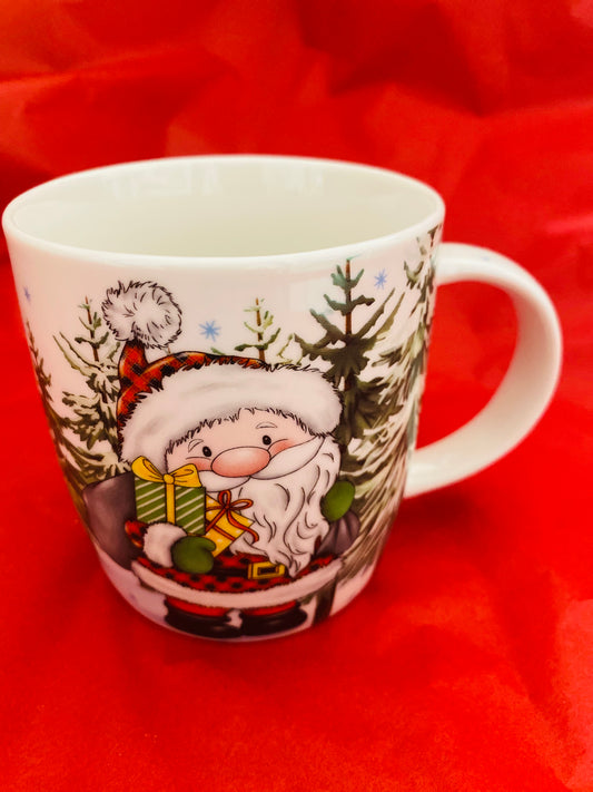 Festive Santa Mug