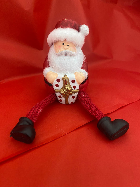 Jolly Santa Sitting