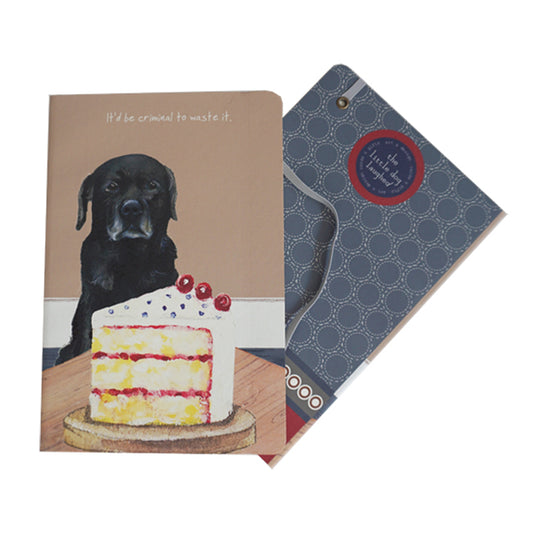Black Labrador Notebook
