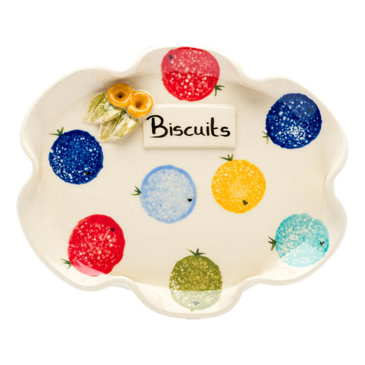 Stable Door Pottery Biscuit Plate