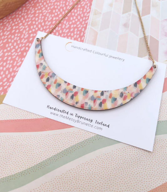 Paint Palette Necklace
