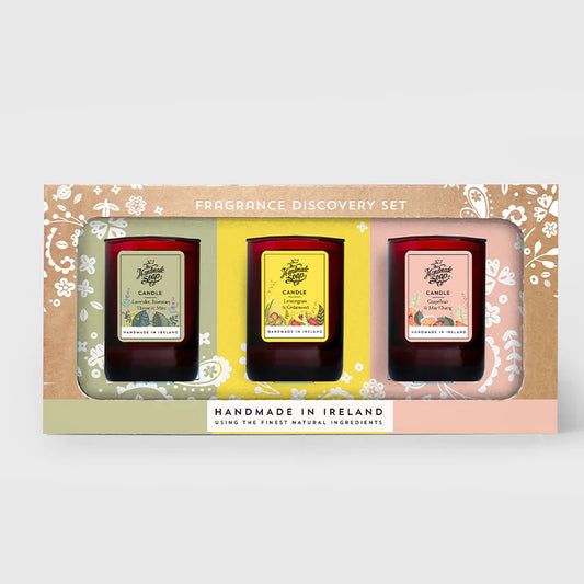 The Handmade Soap Company Candle Trio