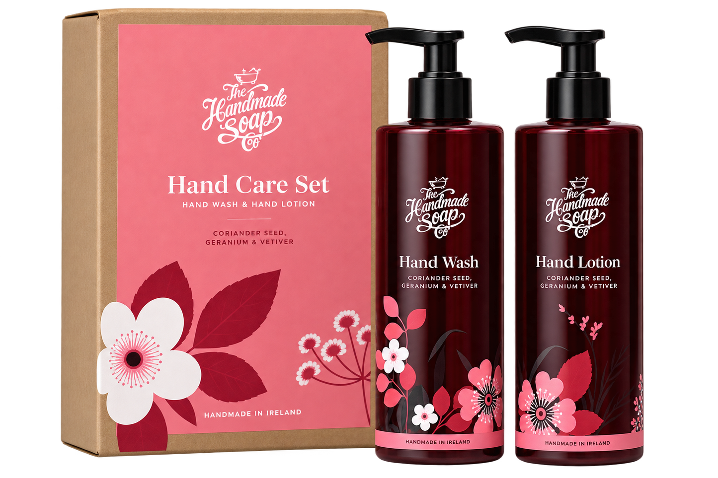 The Handmade Soap Company Hand Wash & Lotion Set