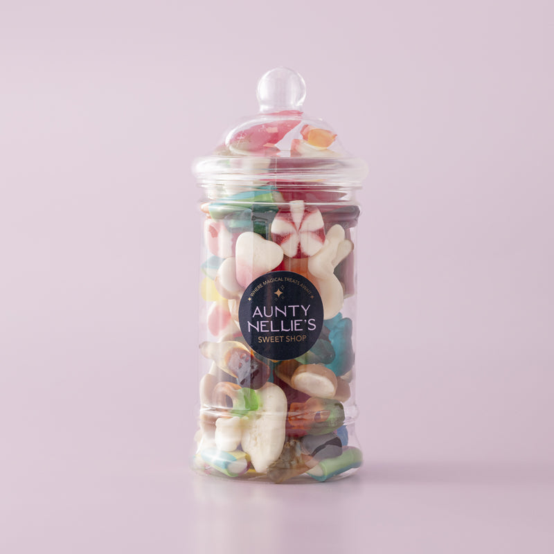 Mixed Jellies in Victorian Jar