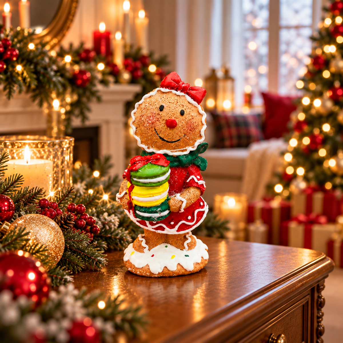 Gingerbread Girl Christmas ornament