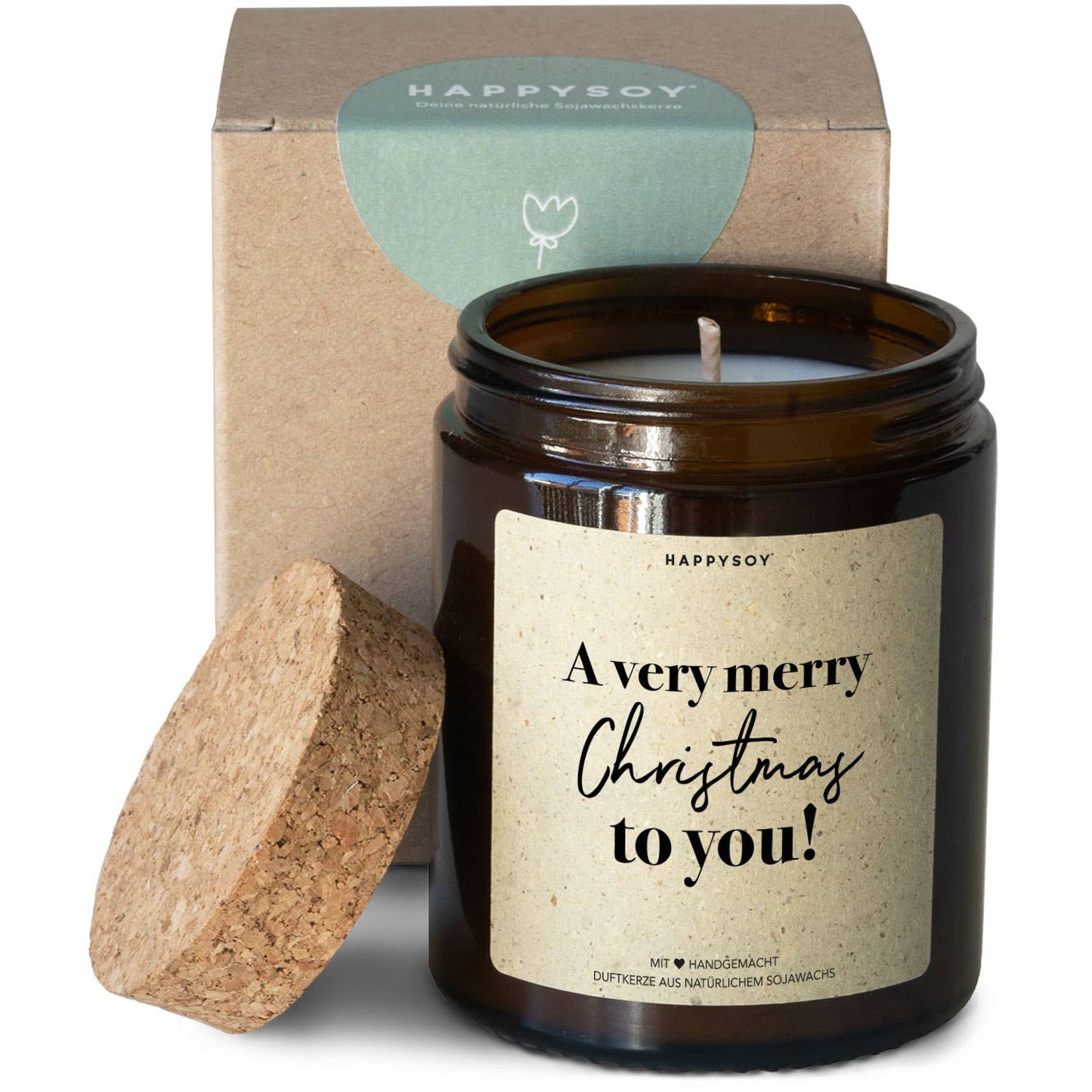 Merry Christmas Candle