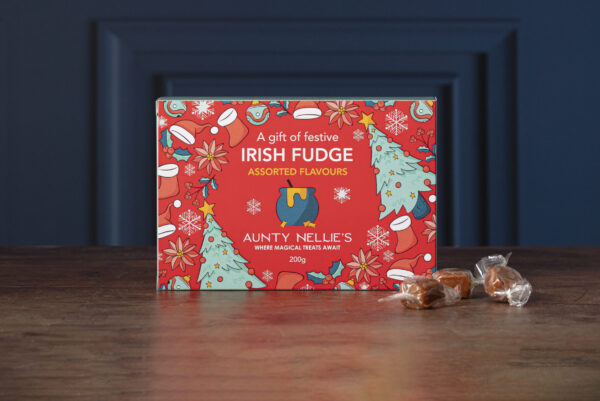 Aunty Nellie's Festive Irish Fudge Gift Box