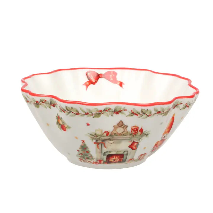 Porcelain Vintage Christmas Set