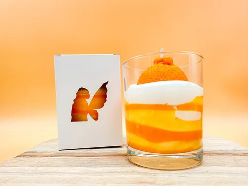 Orange Candle - NO GIFT BOX