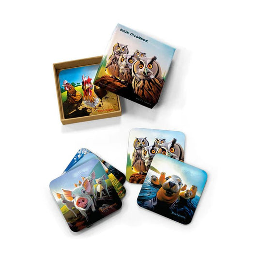 Beyond The Herd Coasters