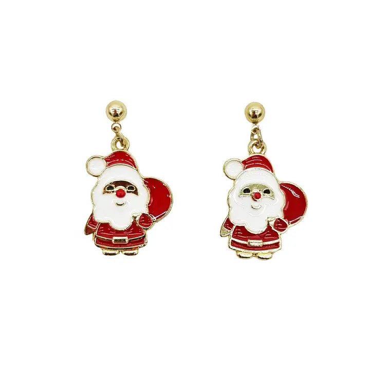 Christmas Earrings "Santa Claus"